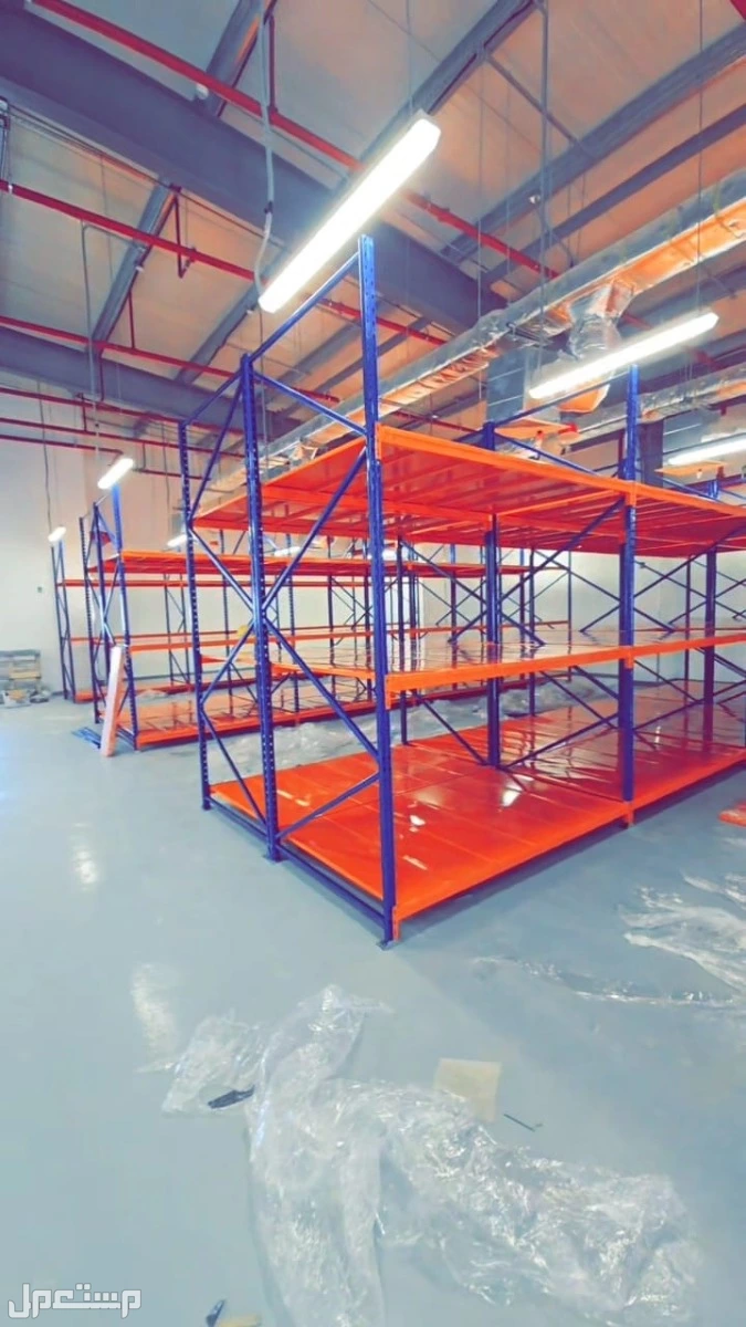 قمه انوع الرفوف  رفوف مستودعات جديدة ومستخدمه  رفوف بقالات  وفك 🛠⚒️وصيانه   في الرياض بسعر250 ريال سعودي
