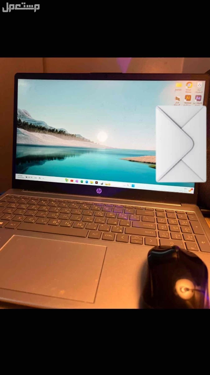 لاب توب hp للبيع  في الرياض بسعر 1250 ريال سعودي