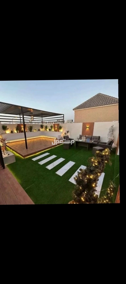 فن الجود بديل خشب وعشب صناعية نجيله