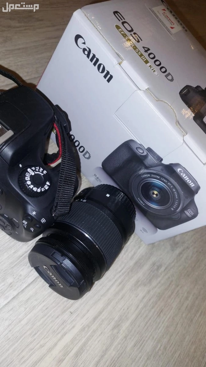 كاميرا كانون eos 4000D للبيع العاجل