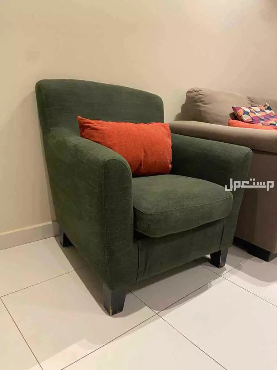 كنب ايكيا طقم نظيف 4 قطع  في الرياض