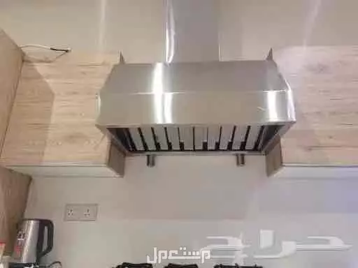 وصف شفاط عادم على الطراز الألماني مع محرك سمك الفرشاة 1.2 مم , AISI 304 . حشوات الشحوم صمام الشحوم أضواء السائبة. (لا يشمل مجرى المروحة) baffie نوع الجدار مع نوع حافت 50x90x150 سم البناء ال