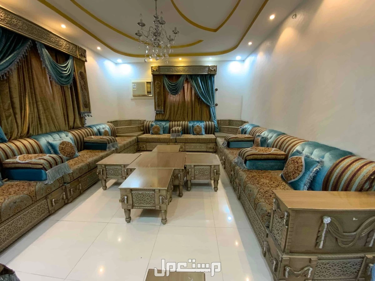 اثا مجاس مستعمل وتفصيل فاخر للبيع
