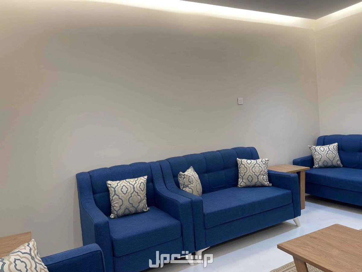 كنب مستعمل 6 قطع مع الطاولات او بدون