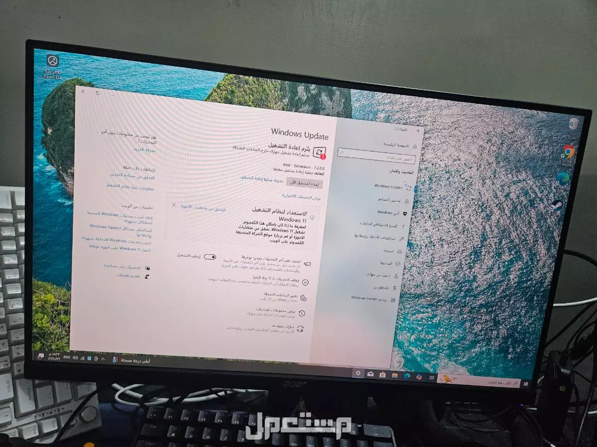 كمبيوتر HP مكتبي ممتاز بسعر 650 قابل للتفاوض