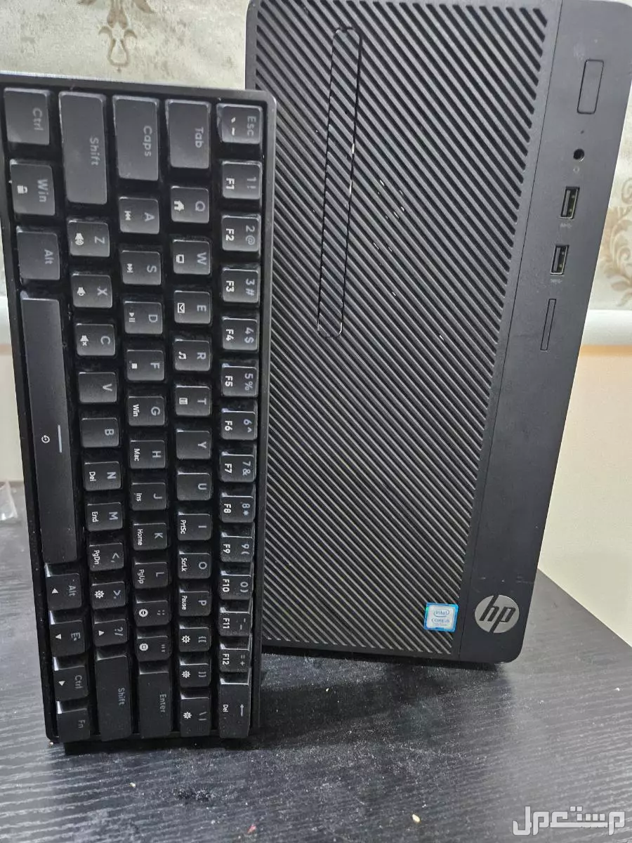 كمبيوتر HP مكتبي ممتاز بسعر 650 قابل للتفاوض