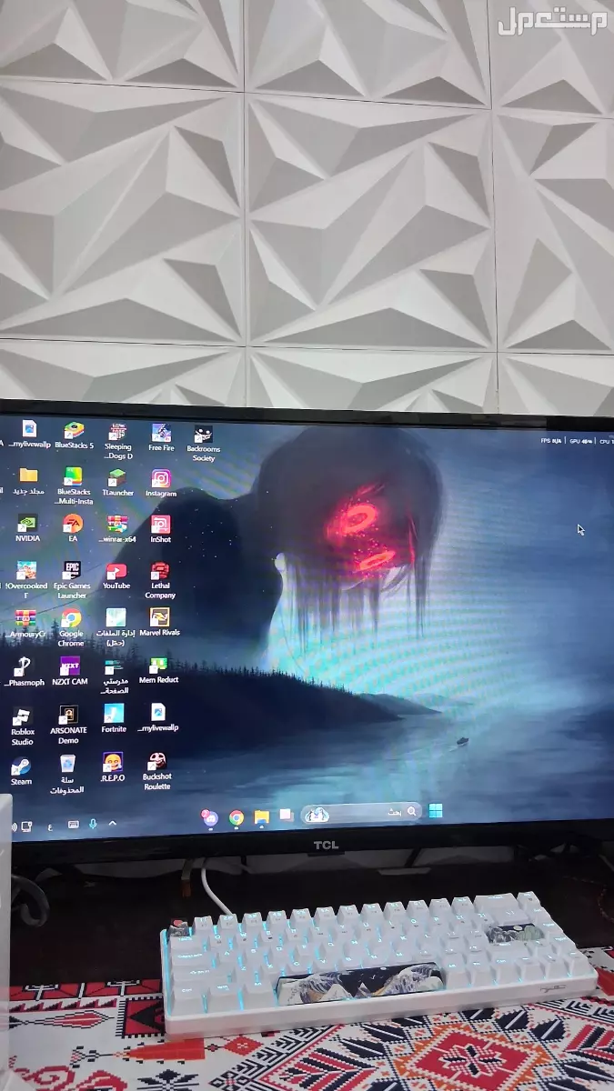 شاشة للبيع tcl 32 بوصة 60 هرتز
