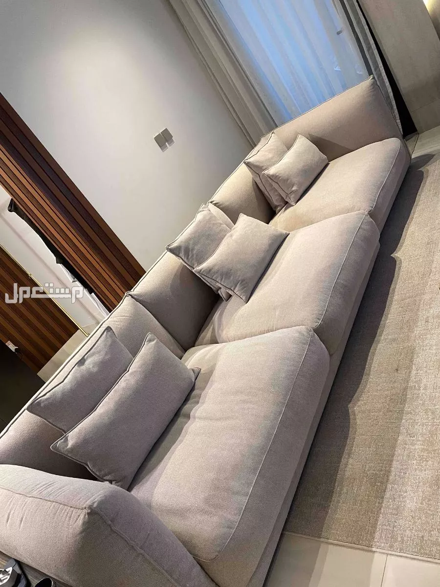 جلسة كنب حرف L للبيع في جدة بسعر 7 آلاف ريال سعودي