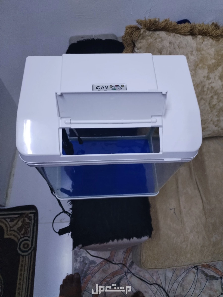 حوض اسماك وينفع للسلاحف البرمائية