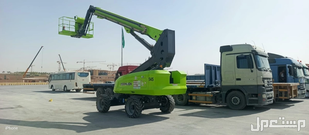 manlift and Caesarlift for rent in Tabuk 2024