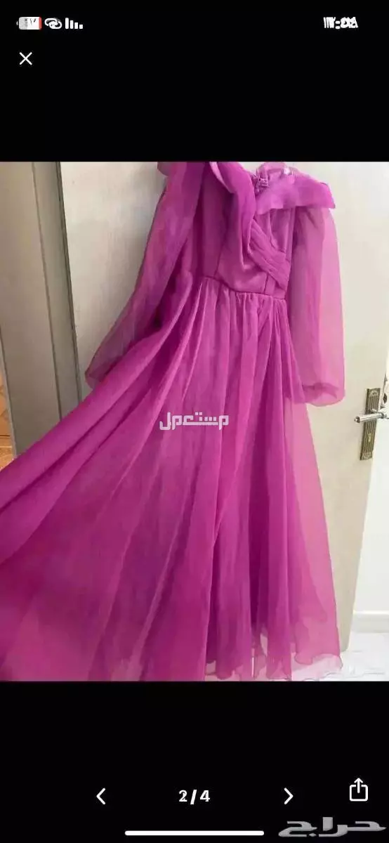 للبيع  في الرياض فستان جديد  لبسه نص ساعه