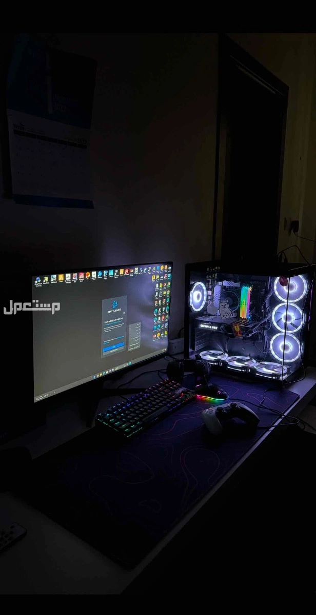 للبيع جهاز بي سي في تبوك بسعر 6500 ريال سعودي