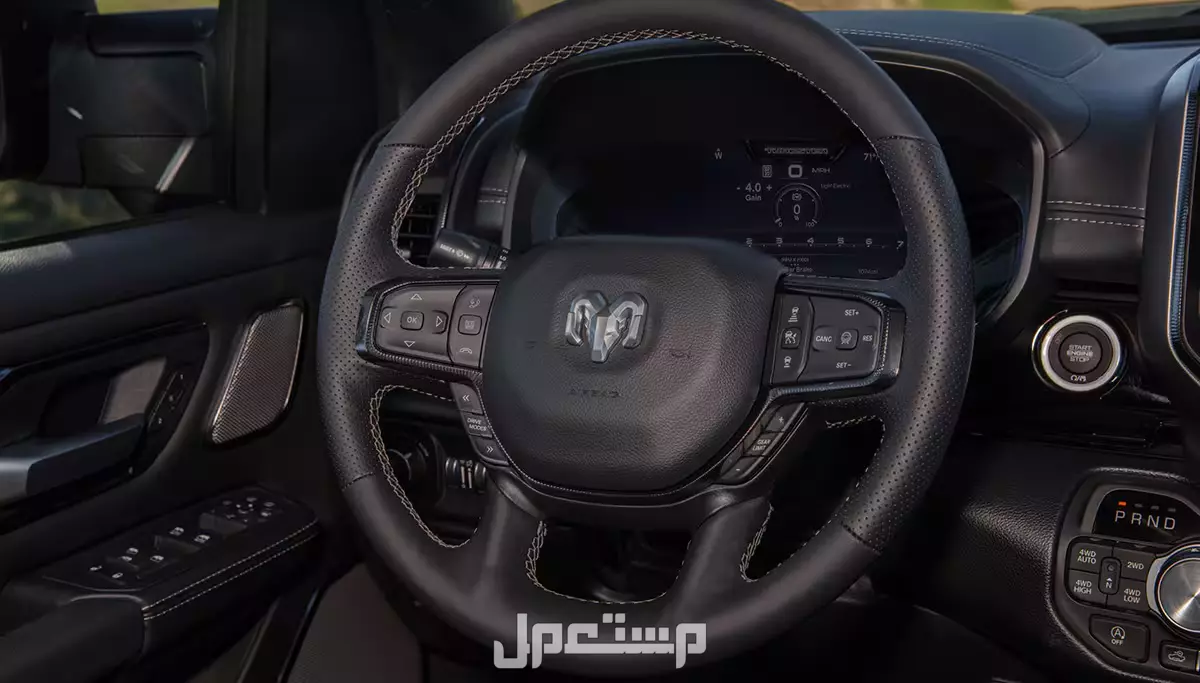 مواصفات وأسعار رام 1500 في السعودية (صور) مقود سيارة رام 1500 تشارجر 2025