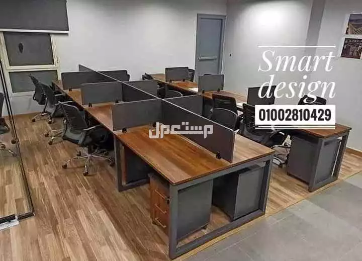 خليه عمل بارتيشن مكاتب موظفين وحدات كول سنتر مكتب ورك ستيشن work station partition desk اثاث مكتبي