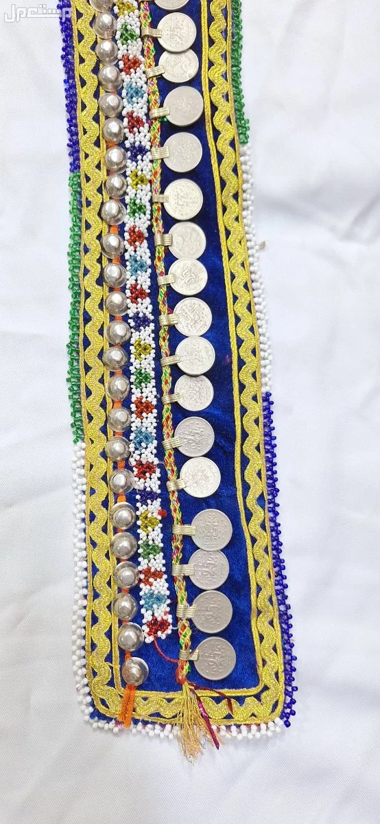معصب رأس تراثي جميل شغل ابرة وتطريز