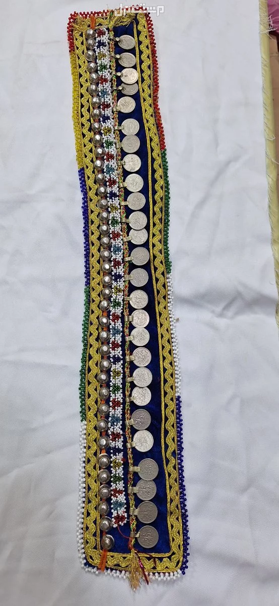 معصب رأس تراثي جميل شغل ابرة وتطريز