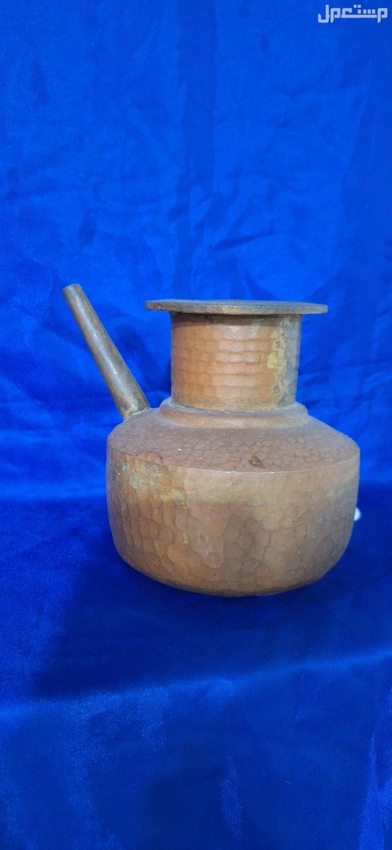 مصب وضوء نحاس احمر طرق حب الرمان