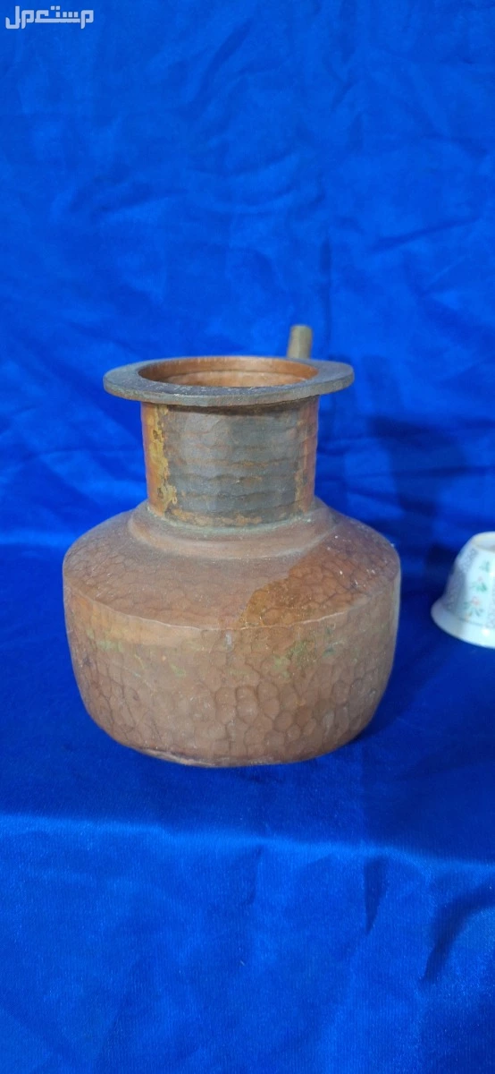 مصب وضوء نحاس احمر طرق حب الرمان