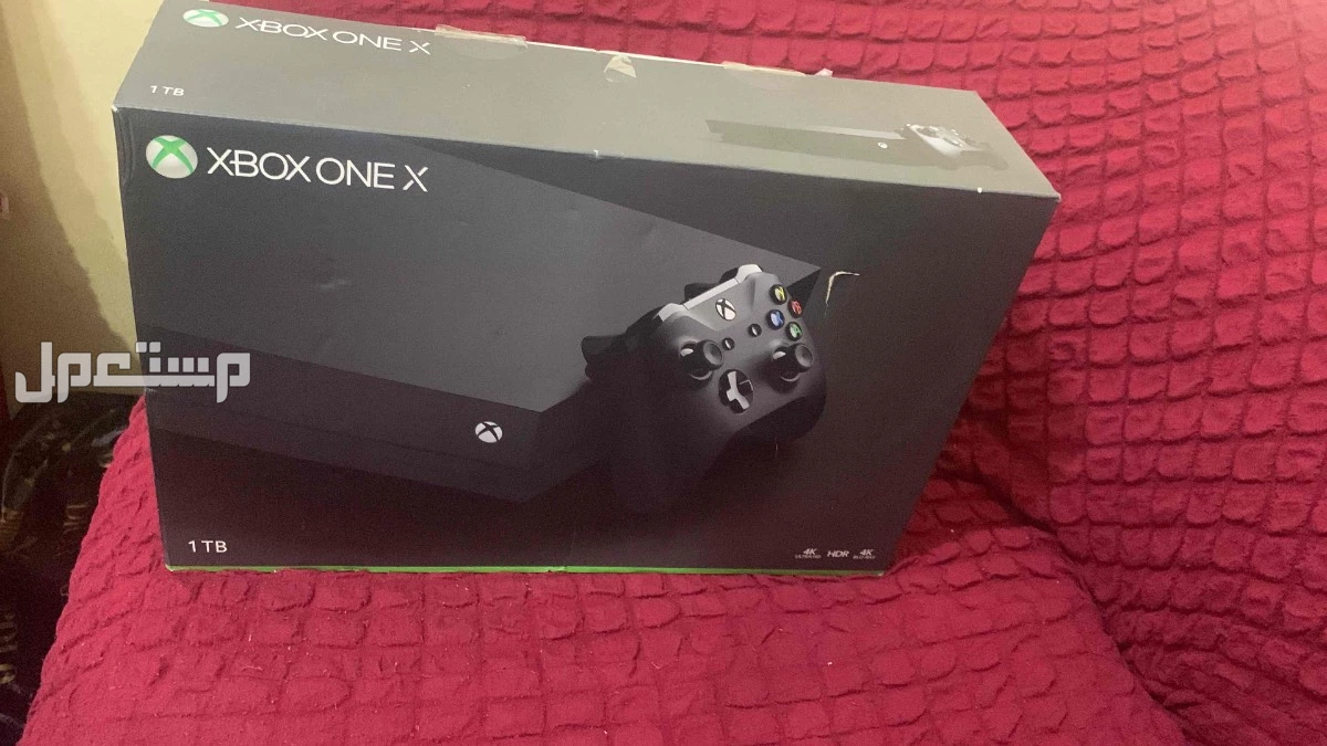 ‏بلاي ستيشن Xbox نظيف يد واحدة مع أغراضه وكرتون وأسلاك 🔌🔌🔌🔌🔌