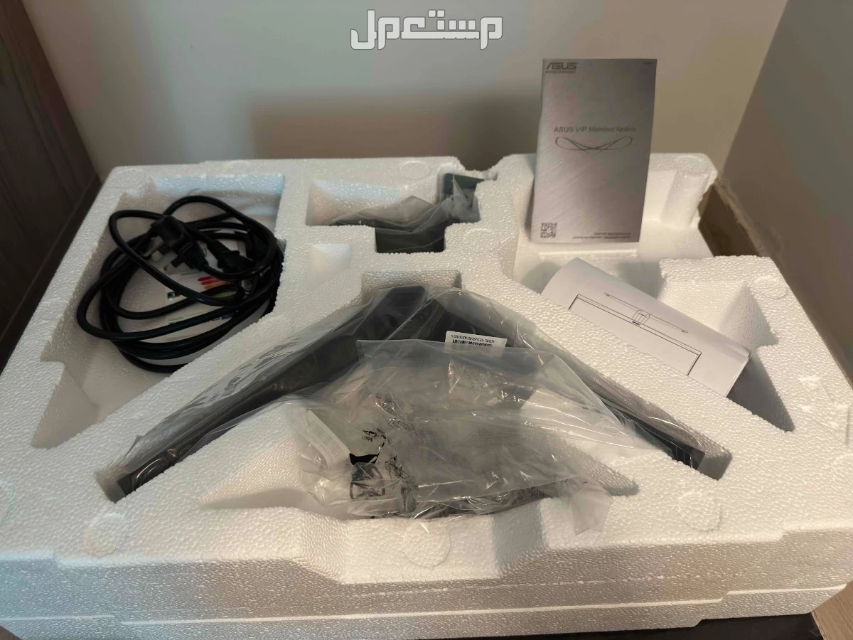 شاشة asus 180hz في جدة بسعر 550 ريال سعودي