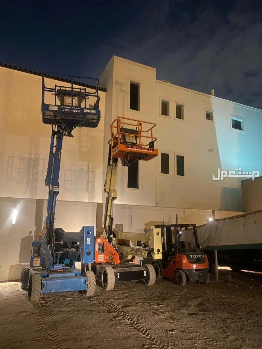 مان لفت للإيجار جميع انواع المقاسات موديلات حديثة 2025 سيفتي كامل 100%