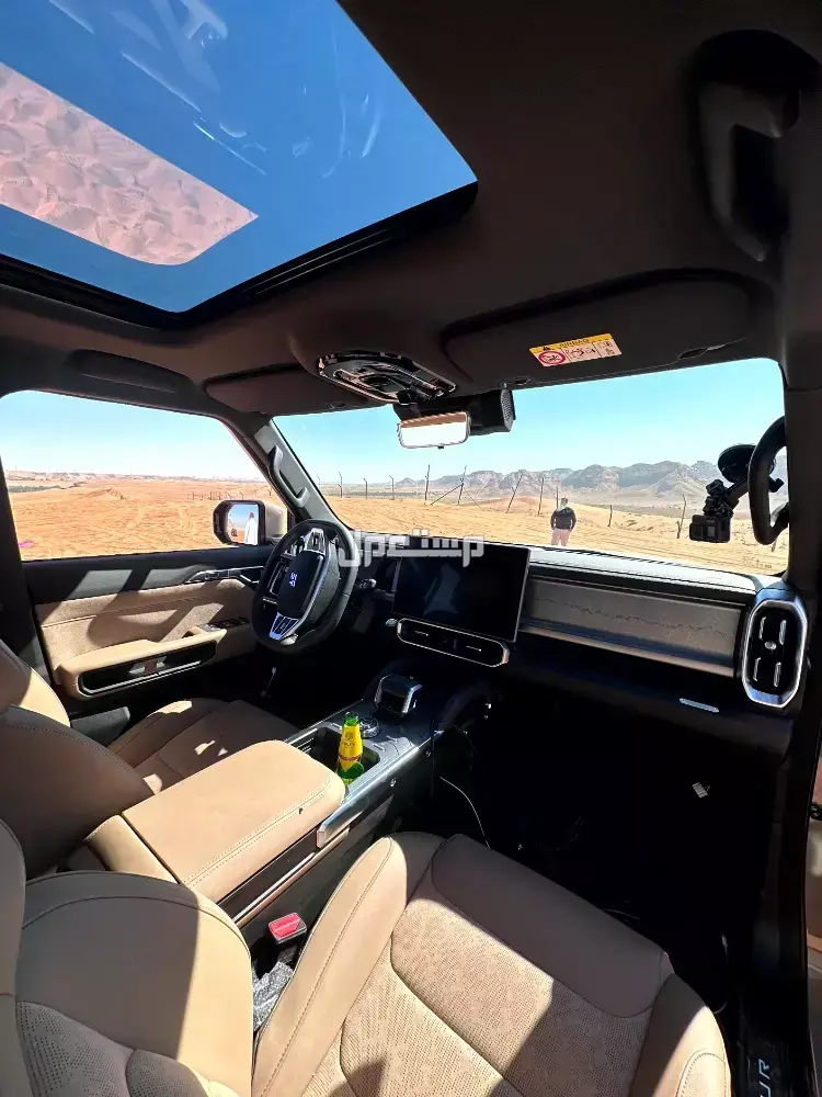 مقارنة شاملة بين هافال H9 2025 وجيتور T2 2025 في السعودية داخلية سيارة جيتور T2 2025