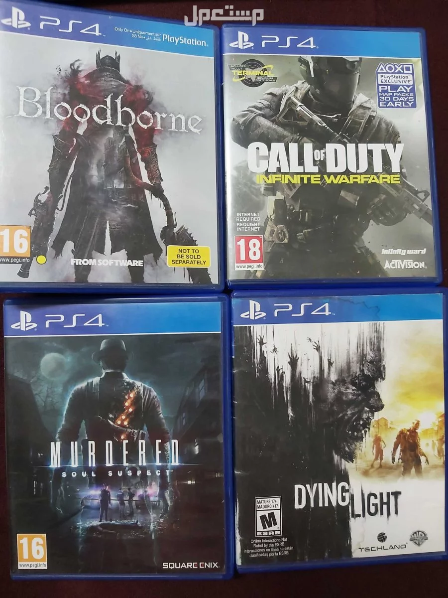 اشرطة سوني للبيع Sony Games في الخبر بسعر 100 ريال سعودي