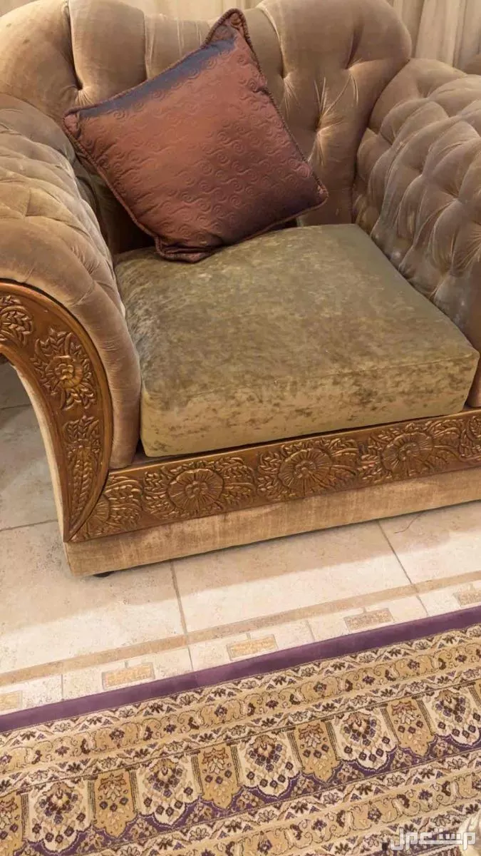 كنب وسجادة بسعر 1000 ريال سعودي الرياض حي الاندلس
