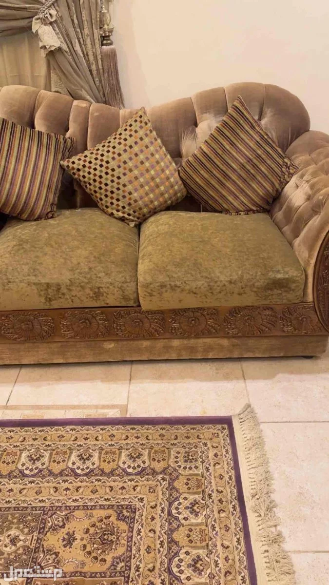 كنب وسجادة بسعر 1000 ريال سعودي الرياض حي الاندلس