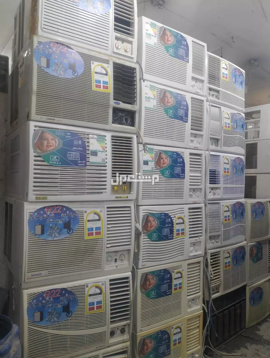 لبيع واستبدال جميع انواع المكيفات اسبليت وشباك جوال وتساب