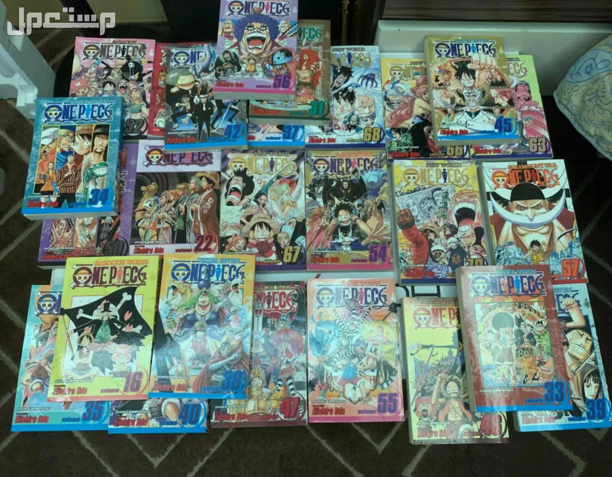 مانجا ون بيس للبيع المجلد الواحد  في الرياض بسعر 40 ريال سعودي