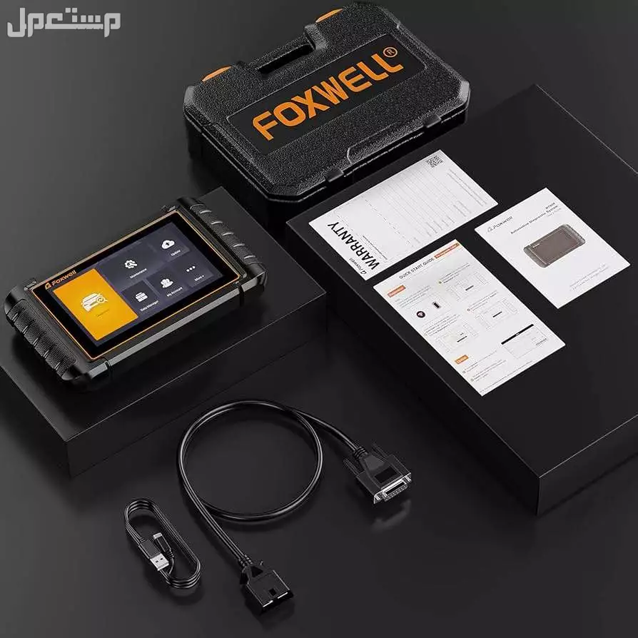أفضل أجهزة برمجة وكشف اعطال السيارات باللغة العربية جهاز Foxwell NT809 لكشف أعطال السيارات