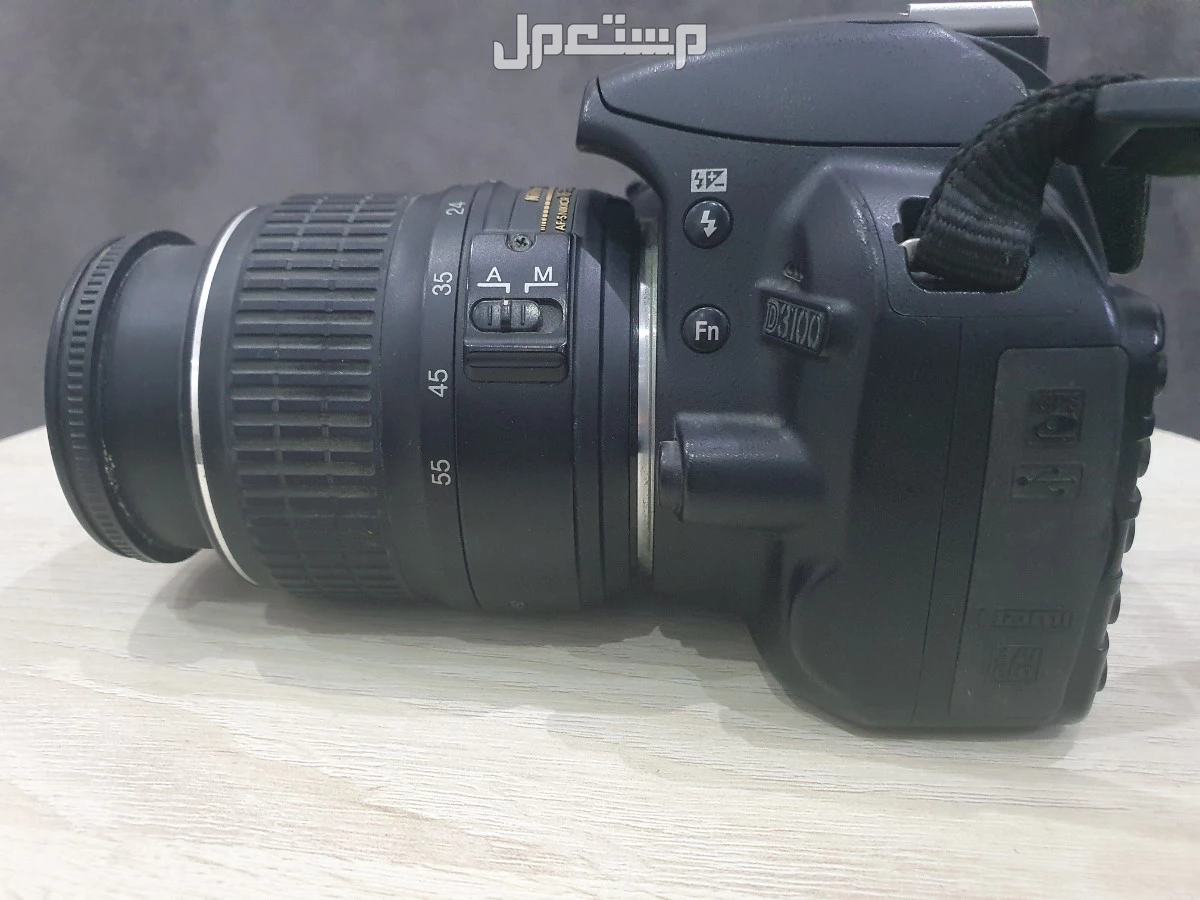 كاميرا نيكون احترافيه D3100 في الرياض بسعر 700 ريال سعودي