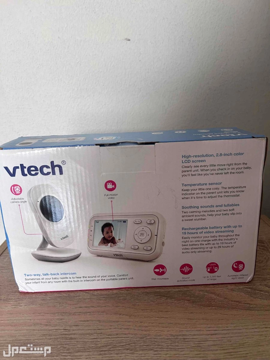 كاميرا مراقبة الطفل فيديو وصوت vtech