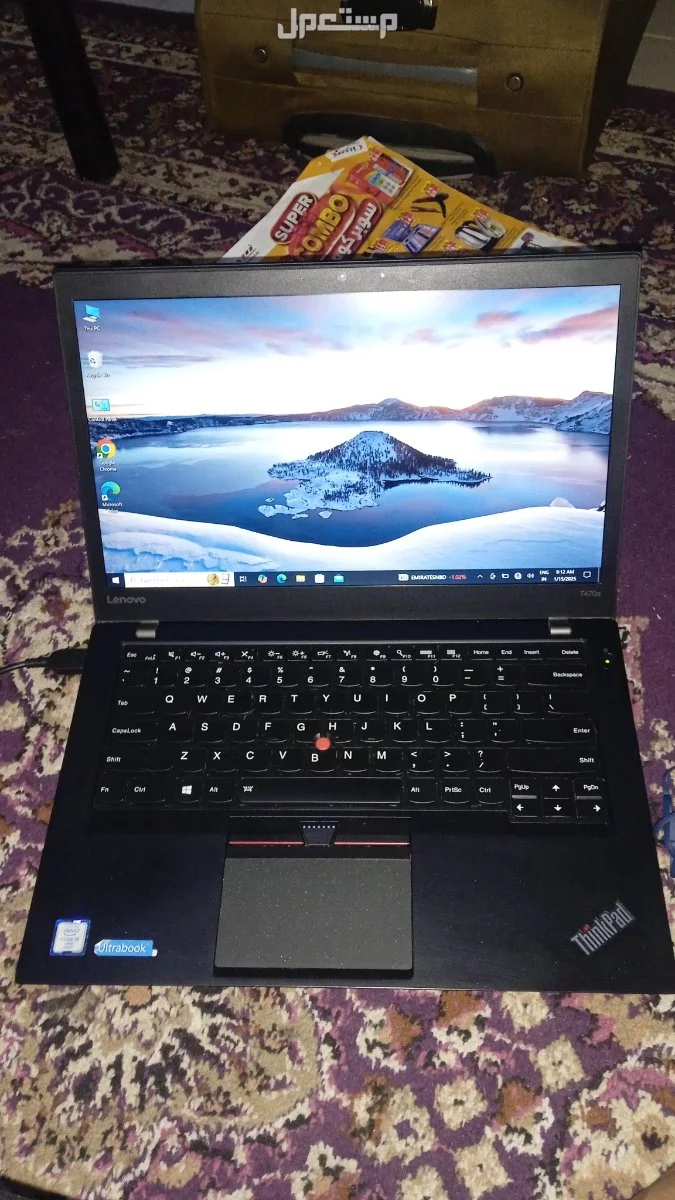 لابتوب  Thinkpad T470s ماركة لينوفو Lenovo