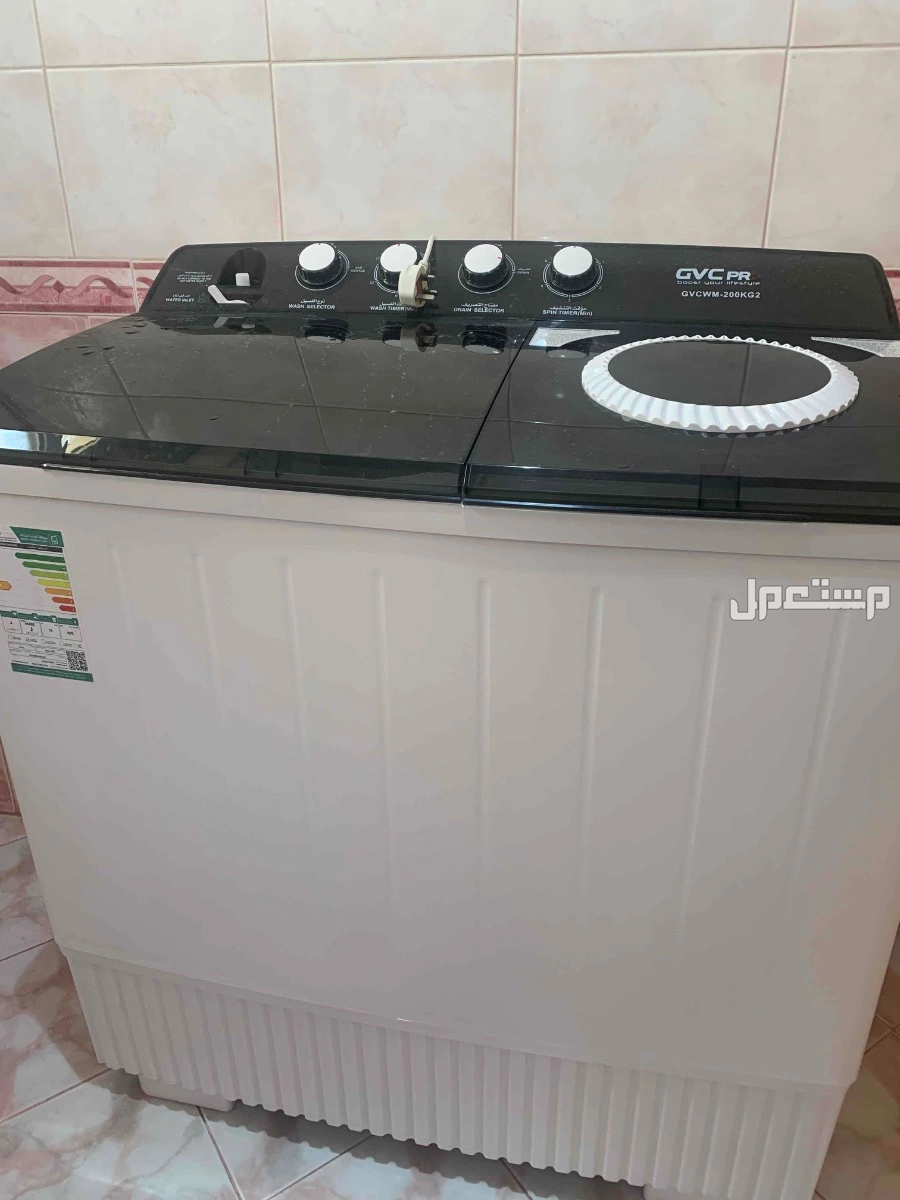 غسالة 18 كيلو للبيع بسعر 500 ريال