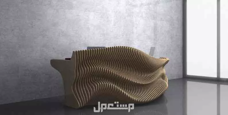 كاونترات ريسبشن برامترك ديزاين في جدة بسعر 100 ريال سعودي