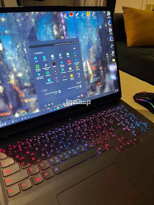 لابتوب قيمنق قوي وحديث بسعر حلو بيع مستعجل
