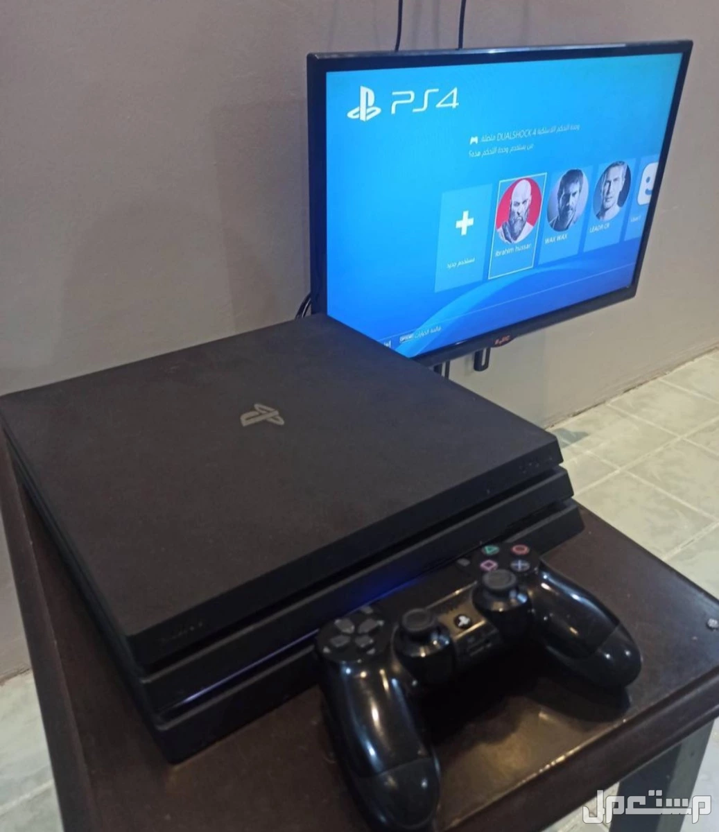 سوني فور برو ps4 في المدينة المنورة بسعر 550 ريال سعودي