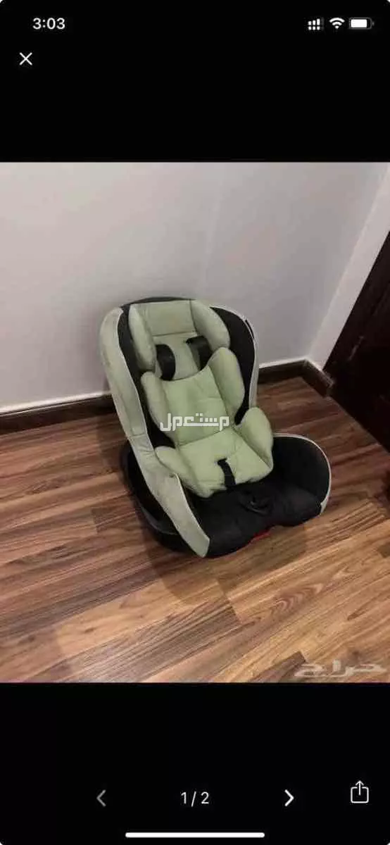 للبيع كرسي اطفال للسيارة من عمر 0 الى 3 سنوات