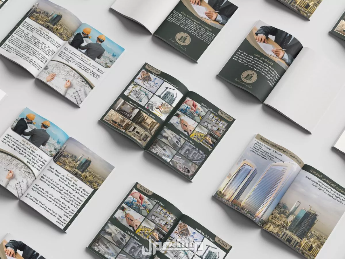 خدمة تصميم بروفايل شركة احترافي