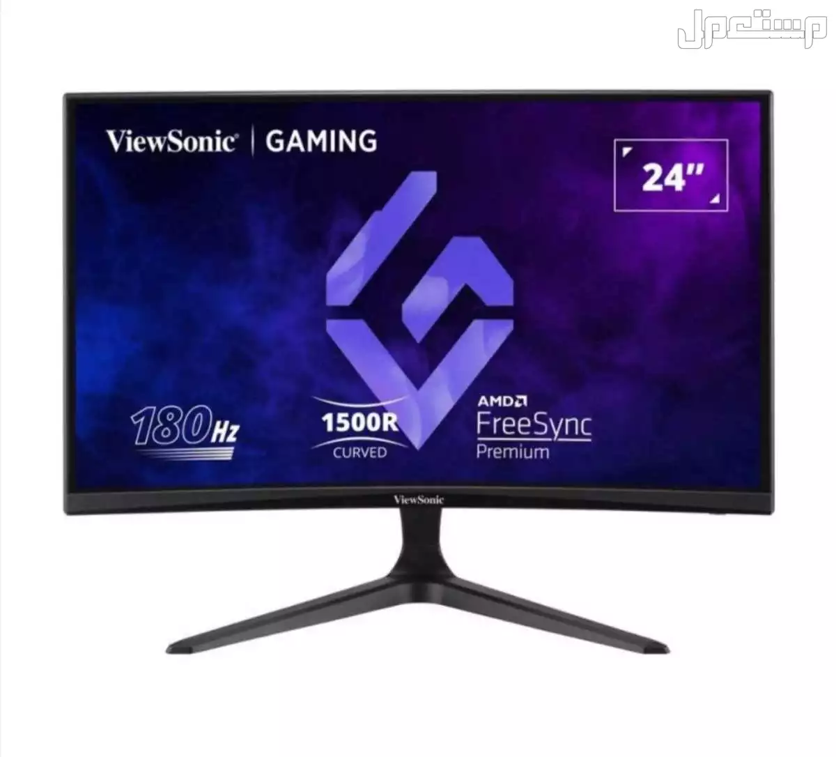شاشة ألعاب فیوسونيك المنحنية 24 بوصة  VX2418C- وتردد 180 هرتز FHD بدقة في الرياض بسعر 450 ريال سعودي