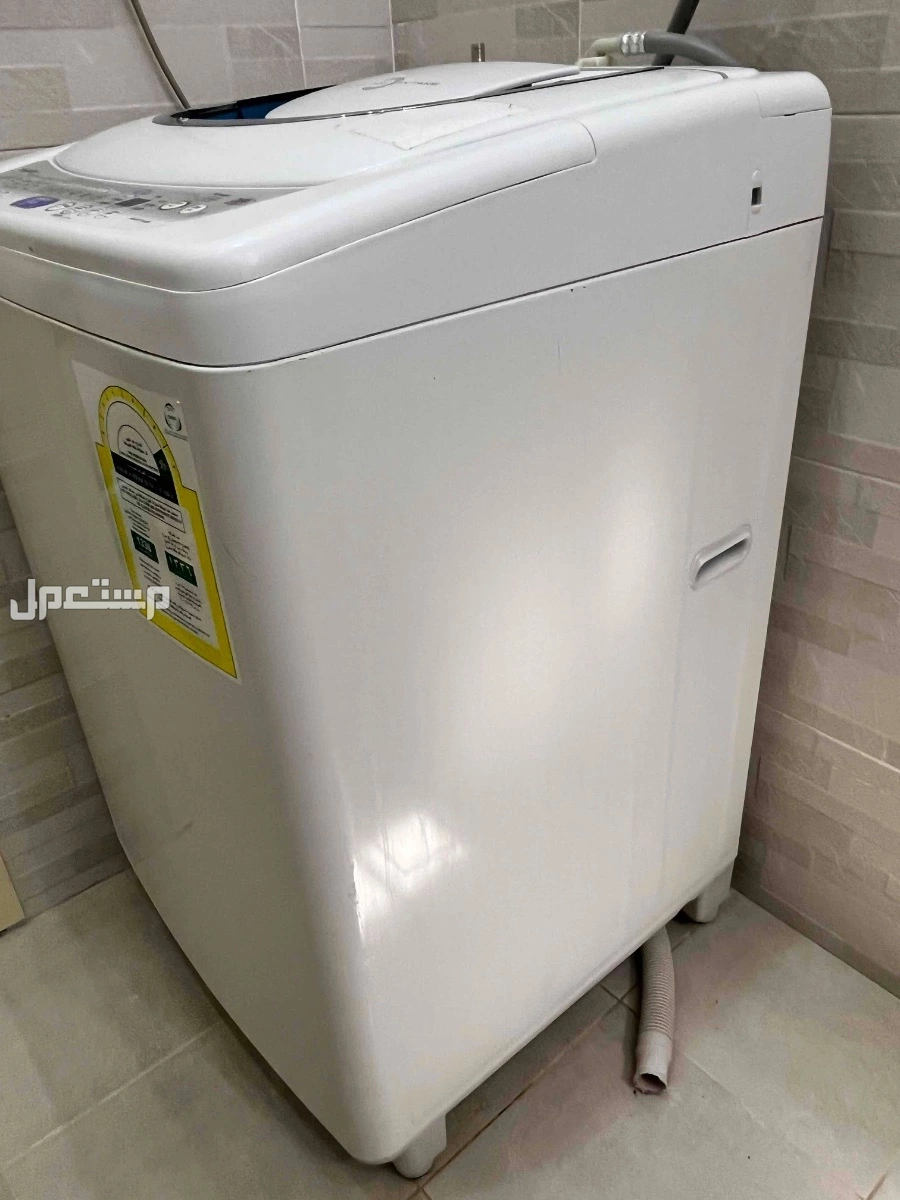 غساله اتوماتيك للبيع جديده ونظيفه غسل وعصر .6كيلو