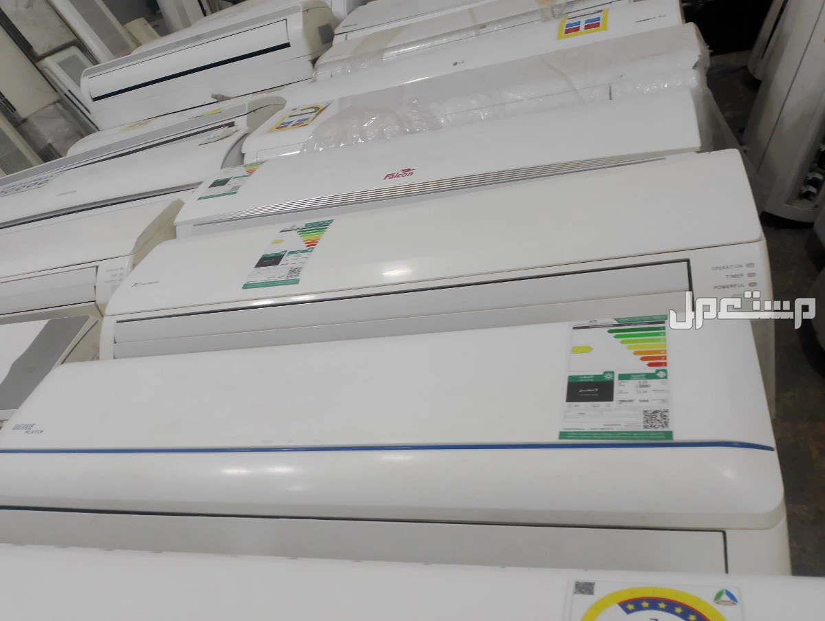 لبيع واستبدال جميع انواع المكيفات اسبليت وشباك جوال وتساب