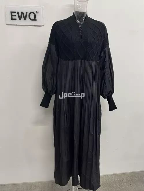 فستان أسود أنيق  في السعودية بسعر 187 ريال سعودي