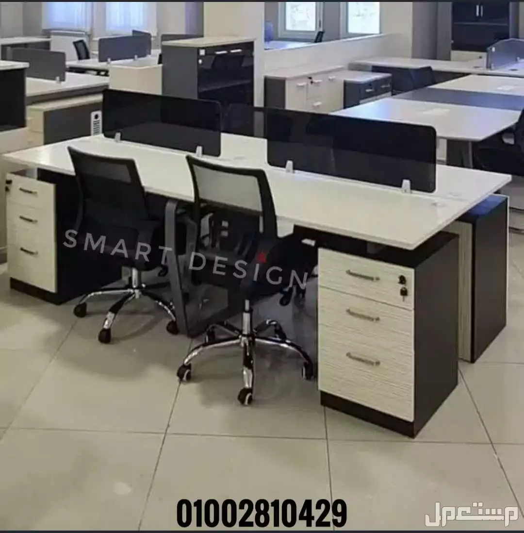 خليه عمل بارتيشن مكاتب موظفين وحدات كول سنتر مكتب ورك ستيشن work station partition desk اثاث مكتبي