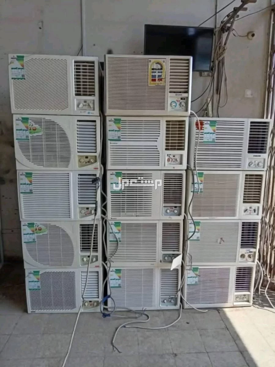 مكيفات شباك مستعمله للبيع 600 ريال