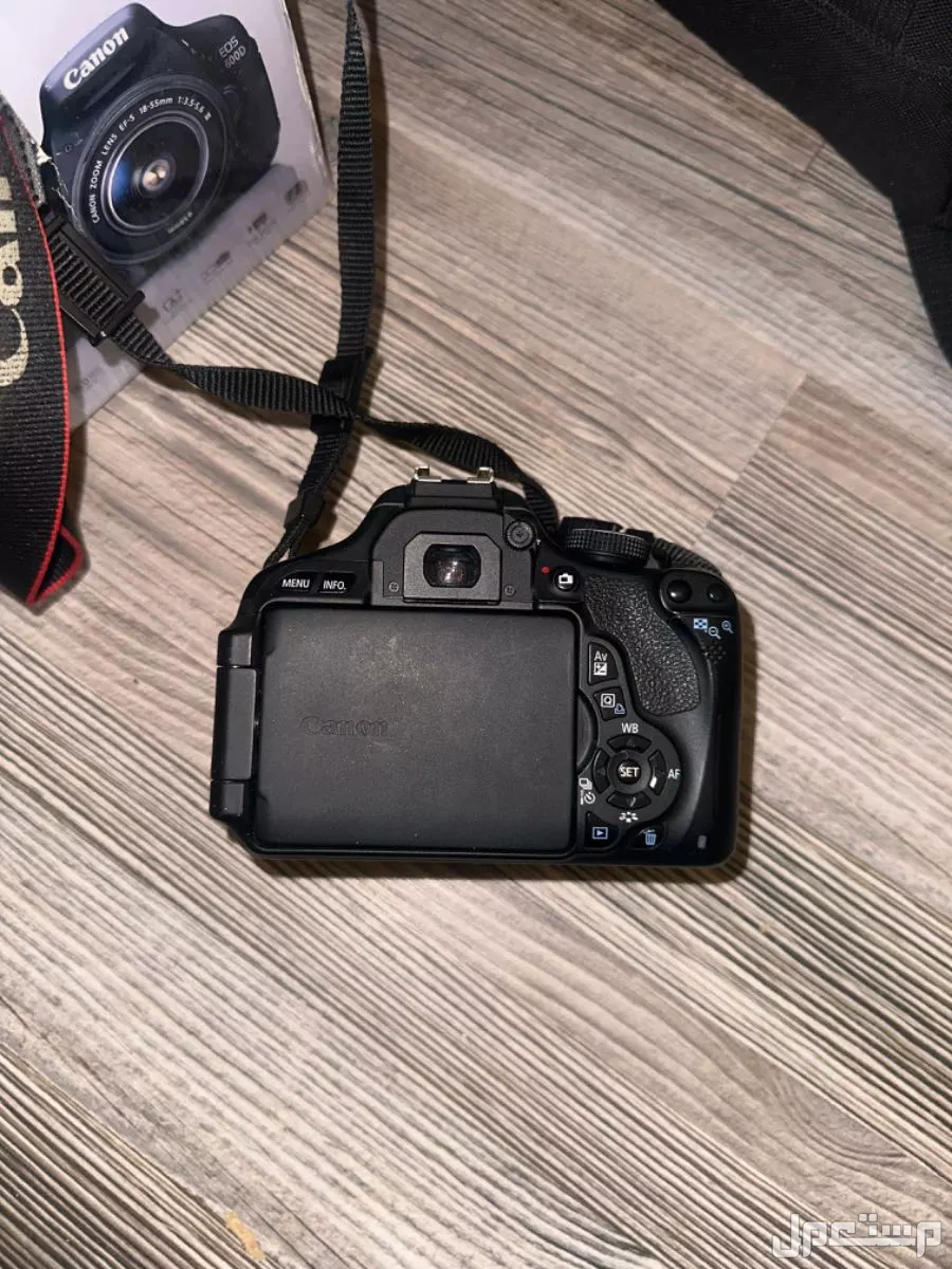 كاميرا كانون EOS 600 D الكام بحالة ممتازة