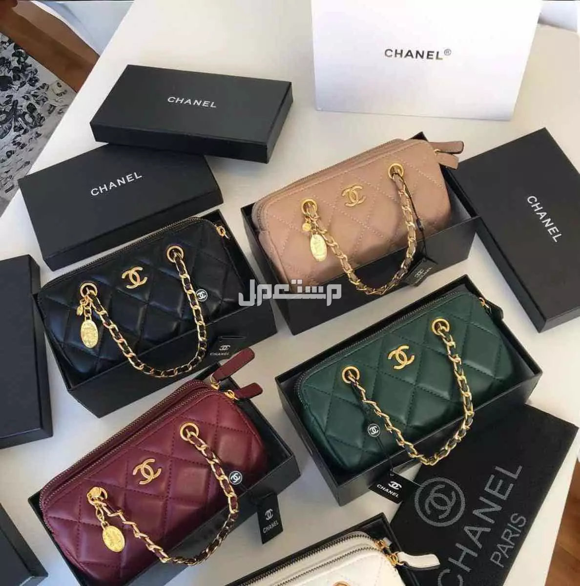 شنط الهبه من شانيل ماستر كوالتي 4 الوان