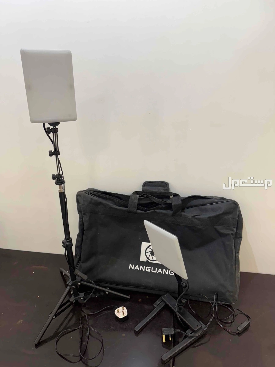 اضاءة تصوير LED شركة Ganguang مجموعة ستاندات 2 مع الشنطه